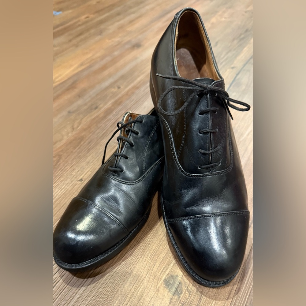 Vintage Leather Oxford size 9-91/2E